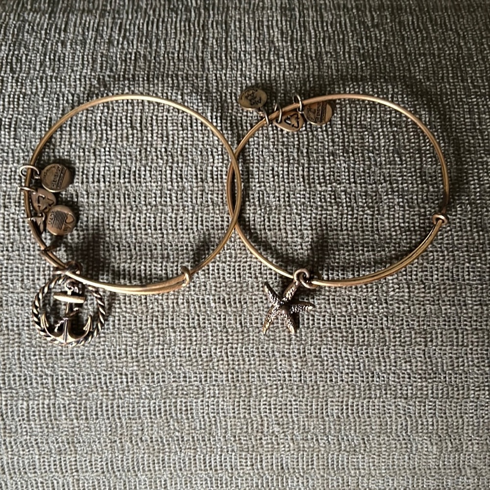 Alex and Ani nautical bracelets